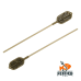Флет FeederPRO овал під бойл середня (Arc) ““S“ 28*75мм 30г з противозакрутом 150mm