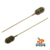 Флет FeederPRO класичний овал 28*75mm 60г з протизакрутом 150мм