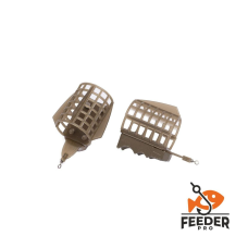 Годівниця FeederPRO Sport 33*40мм з грунто зачепами 60г