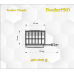 Годівниця FeederPRO Classik 33*40мм з грунто зачепами 100г